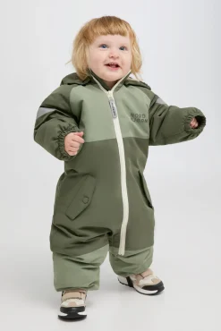 Børn Nordbjrn Overtøj-Nordbjørn Fernie Babyflyverdragt, Sea Spray/Beetle