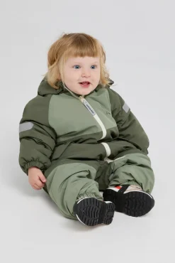 Børn Nordbjrn Overtøj-Nordbjørn Fernie Babyflyverdragt, Sea Spray/Beetle