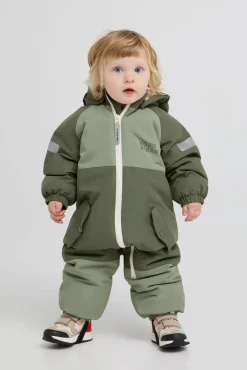 Børn Nordbjrn Overtøj-Nordbjørn Fernie Babyflyverdragt, Sea Spray/Beetle