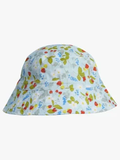 Uv & Strand|Nordbjrn Nordbjørn Fjällbacka Solhat med UV-beskyttelse, Strawberry Light Blue Blå/Flerfarvet