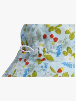 Uv & Strand|Nordbjrn Nordbjørn Fjällbacka Solhat med UV-beskyttelse, Strawberry Light Blue Blå/Flerfarvet