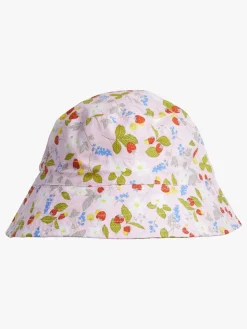 Uv & Strand|Nordbjrn Nordbjørn Fjällbacka Solhat med UV-beskyttelse, Strawberry Pink Lyserød/Flerfarvet