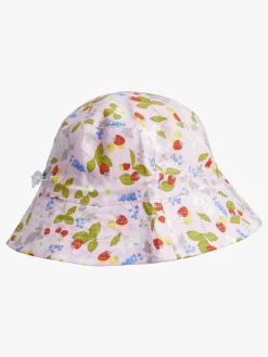 Uv & Strand|Nordbjrn Nordbjørn Fjällbacka Solhat med UV-beskyttelse, Strawberry Pink Lyserød/Flerfarvet