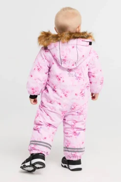Flyverdragter|Nordbjrn Nordbjørn Fårö Babyflyverdragt, Enchanted Flowers Lyserød