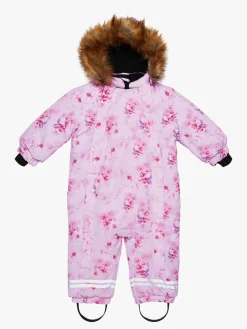 Flyverdragter|Nordbjrn Nordbjørn Fårö Babyflyverdragt, Enchanted Flowers Lyserød