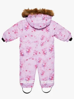 Fleecetøj|Overtøj|Nordbjrn Nordbjørn Fårö Babyflyverdragt, Enchanted Flowers Lyserød