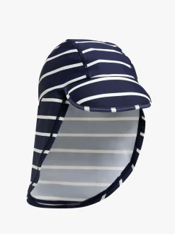 Uv & Strand|Nordbjrn Nordbjørn Fårö UV-Hat, Navy Stripe Blå/Hvid