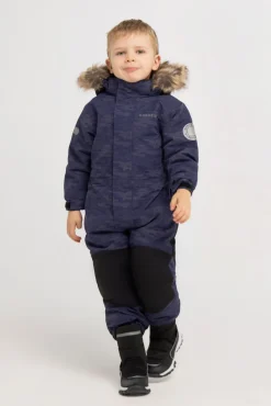 Overtøj|Nordbjrn Nordbjørn Frej Reflekterende Flyverdragt, Camo Dots Eclipse Blå