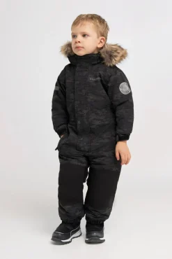 Flyverdragter|Overtøj|Nordbjrn Nordbjørn Frej Reflekterende Flyverdragt, Camo Dots Black Sort