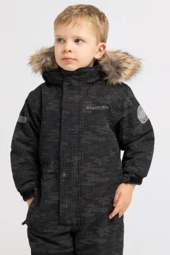 Flyverdragter|Overtøj|Nordbjrn Nordbjørn Frej Reflekterende Flyverdragt, Camo Dots Black Sort