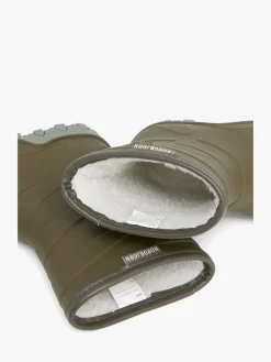 Støvler & Vinterstøvler|Nordbjrn Nordbjörn Grundsund Forede Gummistøvler, Dark Olive Grøn