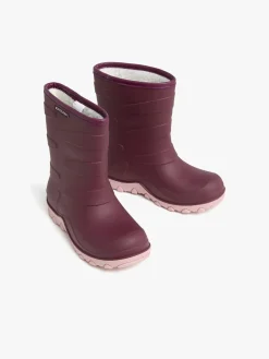 Støvler & Vinterstøvler|Nordbjrn Nordbjörn Grundsund Forede Gummistøvler, Oxblood Lilla