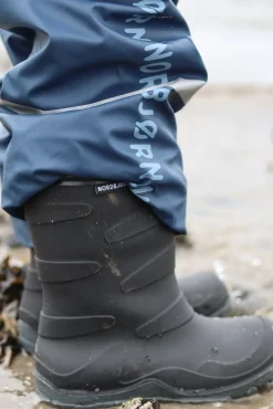 Børn Nordbjrn Støvler & Vinterstøvler-Nordbjörn Grundsund Forede Gummistøvler, Black