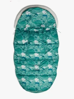 Køreposer|Nordbjrn Nordbjørn Hazey Kørepose Pile, Dino/Frosty Green Grøn