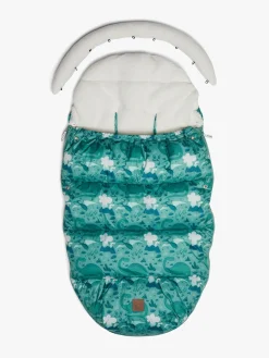 Køreposer|Nordbjrn Nordbjørn Hazey Kørepose Pile, Dino/Frosty Green Grøn