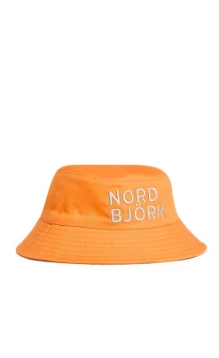 Uv & Strand|Tilbehør|Nordbjrn Nordbjörn Hjortnäs Bucket Hat Vendbar, Orange