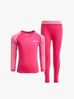 Undertøj|Uldtøj|Nordbjrn Nordbjørn Icicle Skiundertøj Merinould, Magenta Lyserød