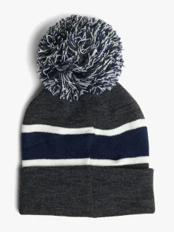 Tilbehør|Vintertøj|Nordbjrn Nordbjørn Idre Hue, Navy Blå/Grå