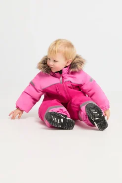 Overtøj|Nordbjrn Nordbjørn Igloo Babyflyverdragt, Lilac Rose Lyserød