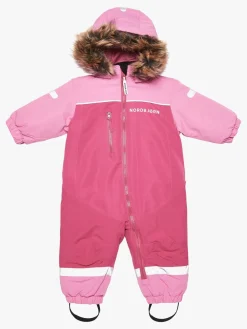 Overtøj|Nordbjrn Nordbjørn Igloo Babyflyverdragt, Lilac Rose Lyserød