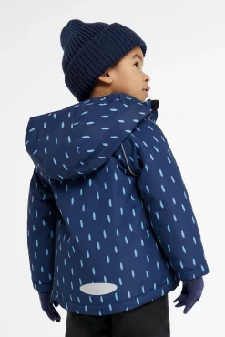 Børn Nordbjrn Vintertøj-Nordbjørn Iowa Vinterjakke, Blå