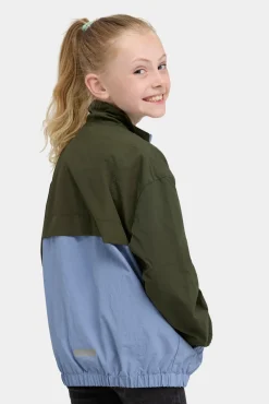 Børn Nordbjrn Vintertøj-Nordbjörn Kolabacken  Vind- og vandafvisende Jakke, Deep Depths/ Stonewash/ Inca Gold