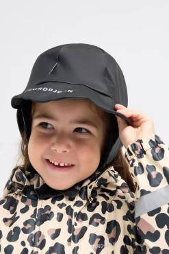 Børn Nordbjrn Regntøj|Tilbehør-Nordbjørn Korsö Hue for, Solid Black