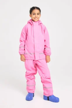 Regntøj|Nordbjrn Nordbjørn Kullavik Foret Regnsæt, Wild Orchid Lyserød