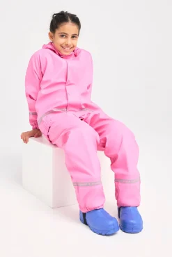 Regntøj|Nordbjrn Nordbjørn Kullavik Foret Regnsæt, Wild Orchid Lyserød