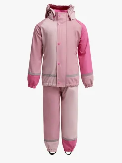 Regntøj|Nordbjrn Nordbjørn Kullavik Foret Regnsæt, Carmine Rose Lyserød