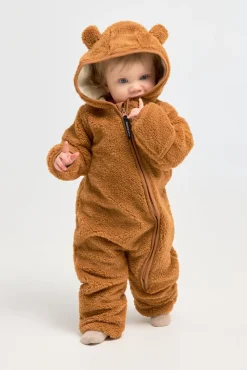 Børn Nordbjrn Fleecetøj-Nordbjørn Lou Fleecedragt, Lion