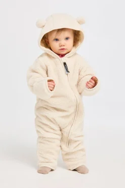 Fleecetøj|Nordbjrn Nordbjørn Lou Fleecedragt, Birch Hvid