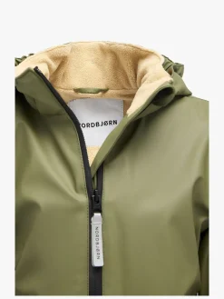 Regntøj|Nordbjrn Nordbjørn Marstrand Foret Regnjakke, Olive Green Grøn