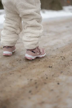 Børn Nordbjrn Sneakers|Støvler & Vinterstøvler-Nordbjørn Mercury Mid WP  Fleece-forede Sneakers, Dusty Rose