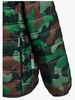 Overtøj|Nordbjrn Nordbjørn Milano Letvægtsjakke, Camo Splash Classic Grøn/Brun