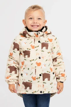 Vintertøj|Nordbjrn Nordbjørn Minilanche Dynejakke, Parchment Beige/Brun