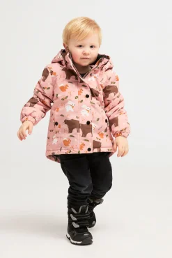 Vintertøj|Nordbjrn Nordbjørn Minilanche Dynejakke, Mellow Rose Lyserød/Brun