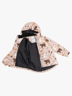 Vintertøj|Nordbjrn Nordbjørn Minilanche Dynejakke, Mellow Rose Lyserød/Brun