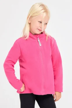 Børn Nordbjrn Fleecetøj-Nordbjørn Mölle Fleecetrøje, Pink