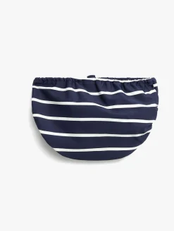 Uv & Strand|Nordbjrn Nordbjørn Mölle UV-Badeble, Navy Stripe Blå/Hvid