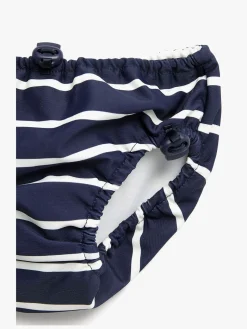 Uv & Strand|Nordbjrn Nordbjørn Mölle UV-Badeble, Navy Stripe Blå/Hvid