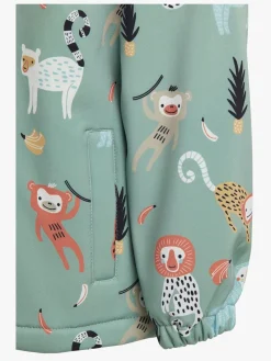 Overtøj|Nordbjrn Nordbjørn Mollö Softshelljakke, Monkey Business Green Bay Grøn/Brun