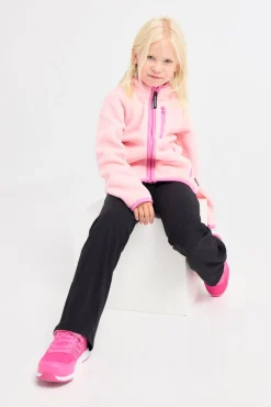 Børn Nordbjrn Fleecetøj-Nordbjørn Mollösund Fleecetrøje, Candy Pink