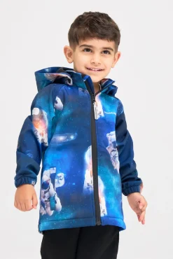 Overtøj|Nordbjrn Nordbjørn Montreal Softshelljakke, Space Man Blå/Grå