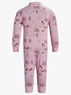 Undertøj|Nordbjrn Nordbjørn Moritz Termoundertøj Heldragt Bamboo, Pink Iceberg Lyserød