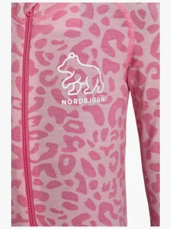 Undertøj|Nordbjrn Nordbjørn Moritz Termoundertøj Heldragt Bamboo, Leo Pink Lyserød