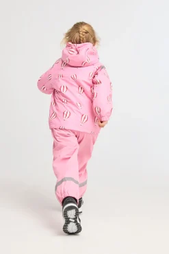 Børn Nordbjrn Regntøj-Nordbjørn Nordvik Foret Regnsæt, Pink