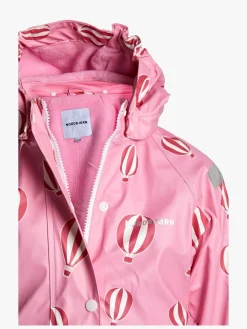 Børn Nordbjrn Regntøj-Nordbjørn Nordvik Foret Regnsæt, Pink