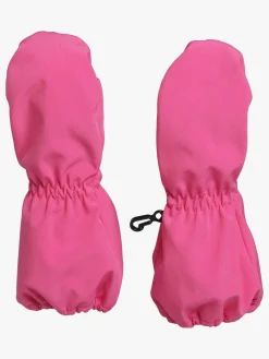 Børn Nordbjrn Tilbehør-Nordbjørn Nybro Softshell Vanter, Pink