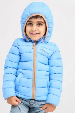 Overtøj|Nordbjrn Nordbjørn Odense Dynejakke, Provance Blue Blå/Brun